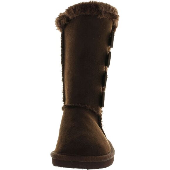 Forever Link Aling-33K Brown ToddlerG boots 9 NEW - Picture 3 of 4